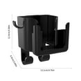 thumbnail image 2 of Car Phone Holder Cup Holder Multi-Functional Portable Water Bottle Hanger, Seat Back Organizer with Storage Hooks for Phone Drinks Small Items, Car Seat Storage Bag, 2 of 7