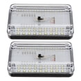 thumbnail image 2 of Assorted Color LED Car Dome Light Slim Ceiling Lamp with OnOff Switch for Auto Interior Lighting 2 Pcs, 2 of 8