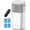 White-2 Gal, variant on Windowless Air Conditioner Portable 1800CFM w/4 Modes&3 Speeds, 15H Timer&17FT Remote, 2 Gal Tank for 24H Cooling Swamp Cooler, 4Ice Packs, 120° Swing Evaporative Air Cooler No Hose for Room