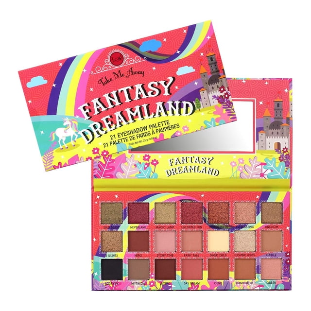 Paleta de sombras de ojos Take Me Away 21 de J.CAT BEAUTY - Fantasy Dreamland