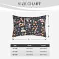 thumbnail image 5 of Haiem Pillowcase for Hair and Skin Queen - Wildflower Watercolor 1 Printed Soft Pillowcase with Envelope Closure-16"x24", 5 of 8