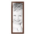 thumbnail image 2 of ArtToFrames 11" x 31" Walnut Picture Frame, 11x31 inch Brown Wood Poster Frame (WOM-4096), Pack, 2 of 8