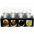 thumbnail image 7 of Moderna Artisan Series Double Wall 8 oz Beverage Glasses, Set of 8, 7 of 7