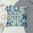 thumbnail image 2 of PHYHOO , New Living Series Blue&amp;Green Pillow Covers Outdoor Waterproof Pillow Inserts, 2 of 5