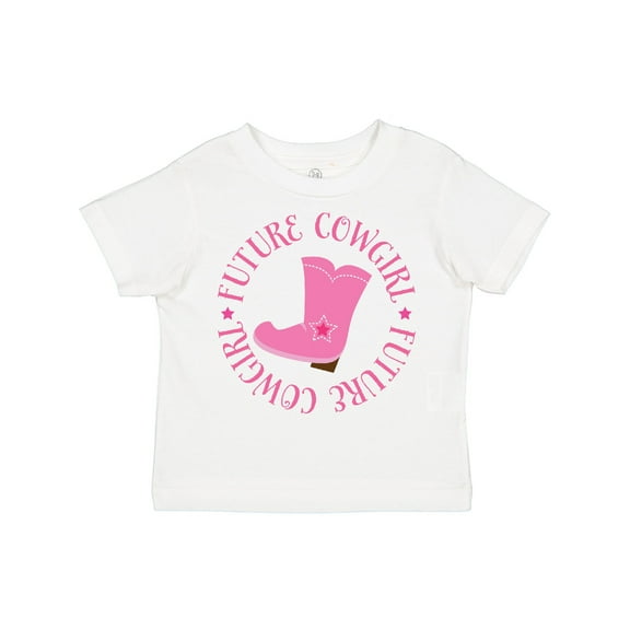 Inktastic Future Cowgirl Girls Girls Toddler T-Shirt