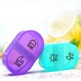 thumbnail image 2 of Pastillero semanal ShuxiuWang 2 veces al día Rainbow 7 Day Am Pm, 2 of 5