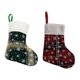 thumbnail image 4 of Moda de Navidad, calcetines de terciopelo, bolsa de regalos de terciopelo, calcetines de terciopelo para Navidad, calcetines de terciopelo decorativos, calcetines de terciopelo para el, 4 of 8