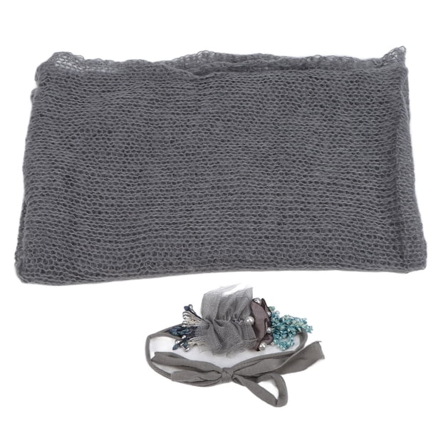 Manta de recepción para recién nacidos, envoltura para fotografía de recién nacidos transpirable, manta para envolver a recién nacidos, manta de accesorios para fotos de bebés, valor excepcional