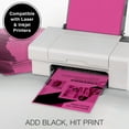 thumbnail image 4 of PrintWorks Bright Fuchsia Pink Colored Cardstock 8.5” x 11” - 65 lb/176 gsm - 1250 Sheets - Made in the USA - FSC® Certified - Acid-Free & Fade-Resistant - Printer & Cut Machine Compatible (00112), 4 of 9