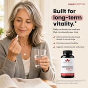 Luma Nutrition Nattokinase Supplement - Nattokinase 4000 FU Per Serving, Premium Nattokinase Formula for Heart Health Support - 60 Capsules, 30 Servings - Made in USA