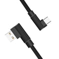 thumbnail image 4 of Maoww Double Elbow USB Cable 2A Sync Data Nylon Woven TPE High Speed Charging Cable for Android/IOS/Type-C, 4 of 7