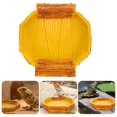 thumbnail image 4 of Creative Resin Reptile Food Holder Crawling Pet Food Feeder Water Container (Yellow), 4 of 8