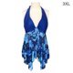 thumbnail image 2 of Greeniant Traje de baño Sexy de verano para mujer, ropa de playa sin espalda con estampado , escote en V profundo, ropa de baño sin mangas con Traje de baño azul marino XXXL, 2 of 6