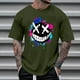 thumbnail image 2 of Camisetas de Cuello de la Tripulación de los Hombres de la Moda de Verano Casual Cuello Redondo Impreso Superior, Secado Rápido Camisa Transpirable para Deportes, 2 of 4
