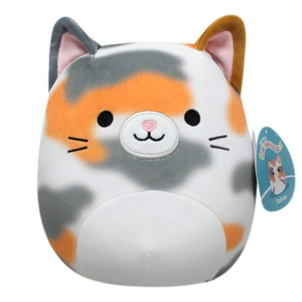 Juguete de peluche Squishmallows Tahoe con forma de tortuga con forma de gato, 20 cm