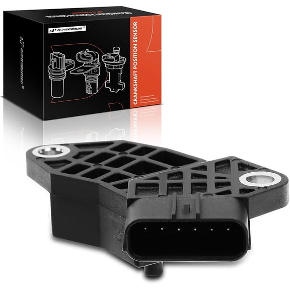 A-Premium Engine Crankshaft Position Sensor Compatible with Acura MDX 03-09, RL 05-10, TL 04-08 & Honda Accord 03-07, Odyssey 05-10, Pilot 05-08, Ridgeline 06-08, 3.5L 3.7L, Replace# 37500RCAA01
