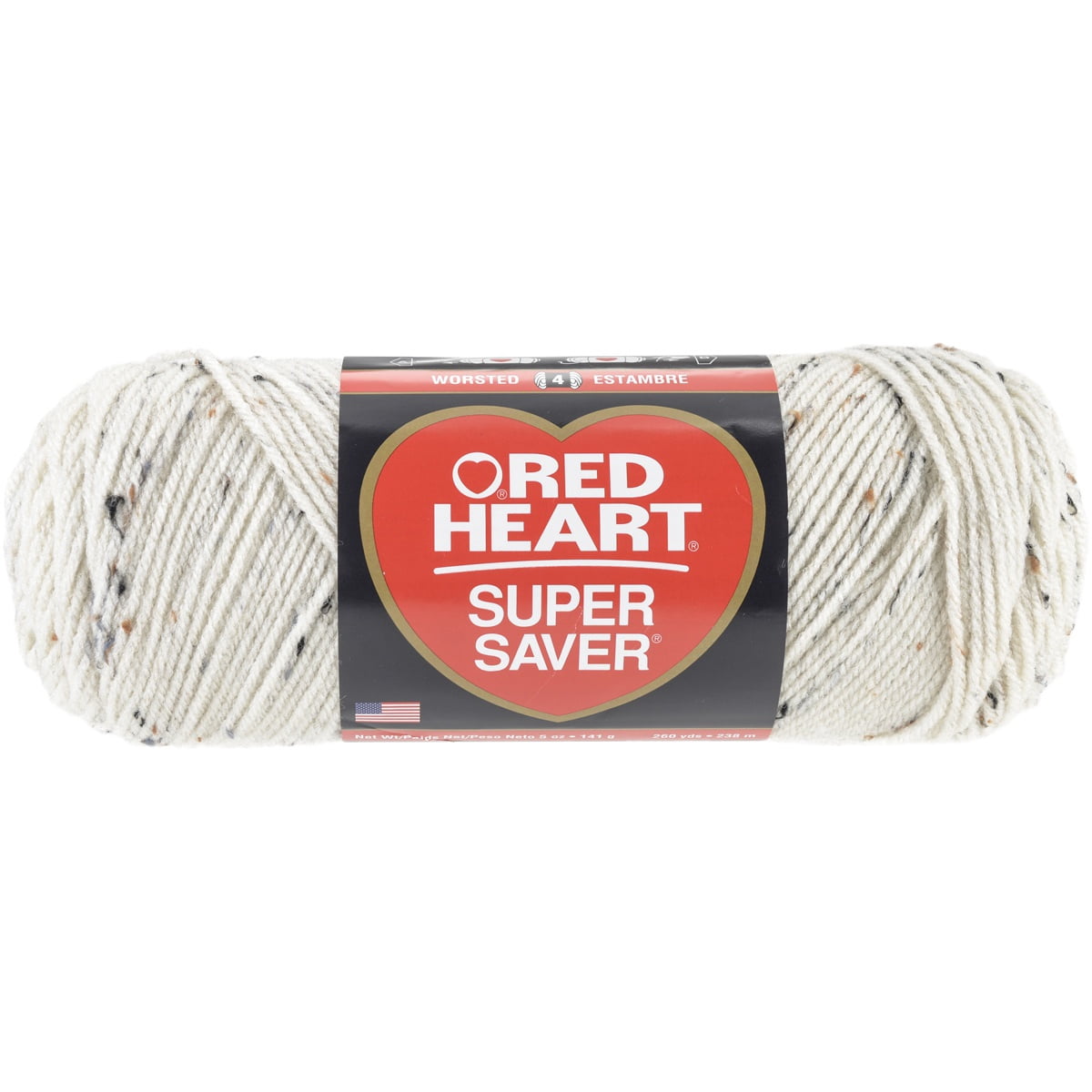 Multipack of 6 - Red Heart Super Saver Yarn-Aran Fleck