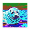thumbnail image 1 of Seals in Pop Art - Canvas, 1 of 10