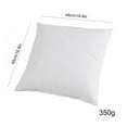 thumbnail image 6 of Pillow Insert for Decorative Covers, Soft Hypoallergenic Bed Pillow Core for Couch Bed Sofa(White-17.77*17.77inch-0.77lb), 6 of 6