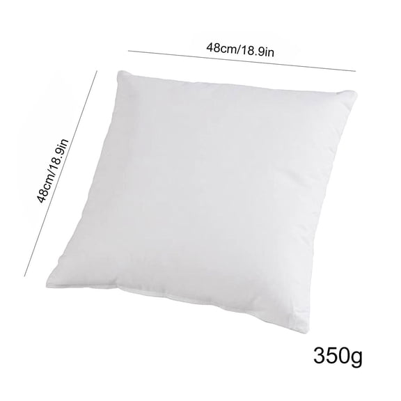 Hwkond Throw Pillow Covers Christmas Decor Cushion Non-woven Core Cotton Cushion Core Vacuum Compression Packing Liner Pillows Core,WhiteF