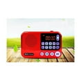 thumbnail image 3 of Station de Radio Portable Transistor Radio de Poche Petite Radio Fm Am, et Haut-Parleur Rouge, 3 of 4