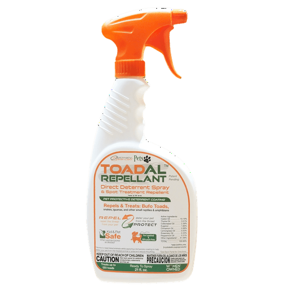 TOADAL Repellant Direct Deterrent & Spot Treatment with Pet Protective Deterrent Coating 21 fl. oz.