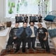 thumbnail image 2 of FALL OUT BOY (2) Conjunto de sábanas temático, trío de piezas, cómodo y amigable con la piel, diseño único, regalo de decoración para el hogar para familiares, amigos y fans,173X218cm, 2 of 6