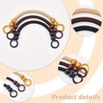 thumbnail image 4 of AIGIA 6 PCS Wooden Beaded Bag Handles Purse Handles U-Shape Nylon Rope Purse Straps Purse Handles for Bag DIY Making, 4 of 7
