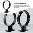 thumbnail image 5 of FRCOLOR Round Headband Display Stand Acrylic Holder for Women Girls Transparent Displays Headbands, 5 of 8