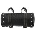 thumbnail image 2 of Motorcycle Pannier Black Leather Motorcycle Accessory 21.00X10.50X10.50CM Splashproof Storage 1Pcs, 2 of 5