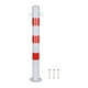 thumbnail image 1 of Poste de bolardo de seguridad de 75 cm de alto, accesorio de barrera de estacionamiento para intersecciones de carreteras, áreas al tráfico Anillo 2 rojo y, 1 of 8