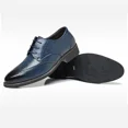 thumbnail image 2 of Men's Dress Shoes Classic Lace-Up Shoes Business Oxford Shoes for Men Wedding Party Fashion Wingtip Shoes, 2 of 7