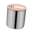 thumbnail image 3 of Baoblaze Tea Tin Canister Airtight Lid Tea Candy Stainless Steel Multipurpose Tea Jar 1L, 3 of 8