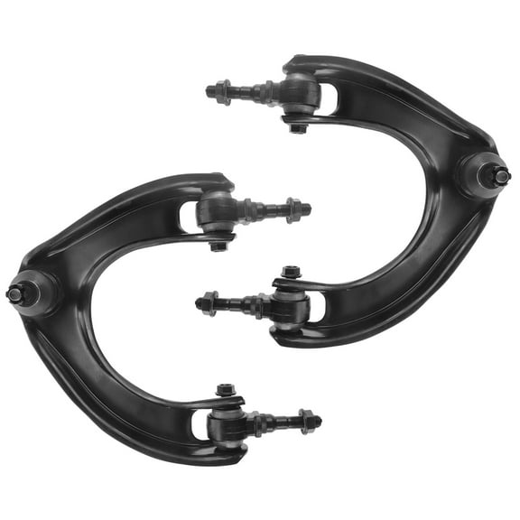 TRQ Upper Front Control Arm Pair Set for 90-93 Acura Integra PSA62195