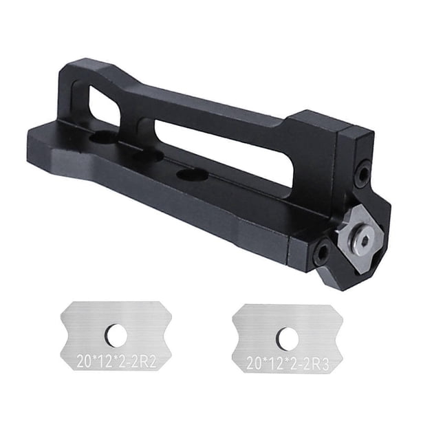 Chamfer Plane Edges Banding Trimmer Edges Plane Burr Scraper for Smooth Curved Edges Trimmer Woodworking