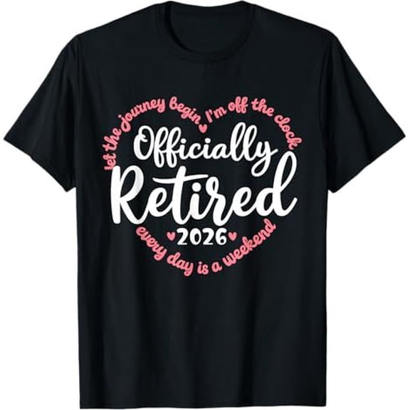 Brythos Officially Retired 2026 Heart T-Shirt