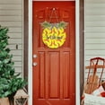 thumbnail image 7 of Welcome Sign with Wreath for Front Door, Rustic Round Hanging Welcome Sign, Wall Housewarming Gift for Home 11.8in, Red Spicy Chili Pepper Home Decor, 7 of 7