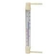 thumbnail image 3 of Outdoor Window Frame Thermometer 8 inch tall White Plastic, 3 of 3
