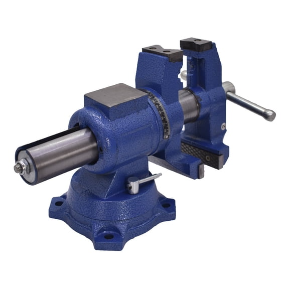 findmall 4" Heavy Duty Multipurpose Vise Multi-Jaw Bench Vise 360-Degree