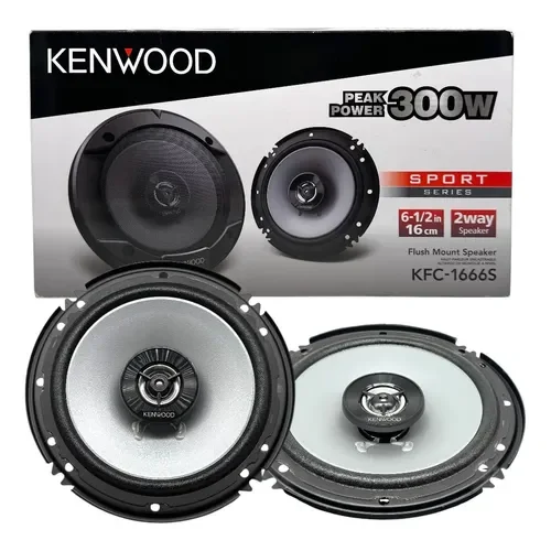 Bocina Coaxial Kenwood 6.5' 320w Kfc-1696ps Color