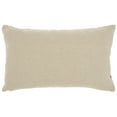 thumbnail image 2 of Nourison Sofia Metallic Pleated Vel Rose Gold 12" x 20" Throw Pillow, 2 of 5