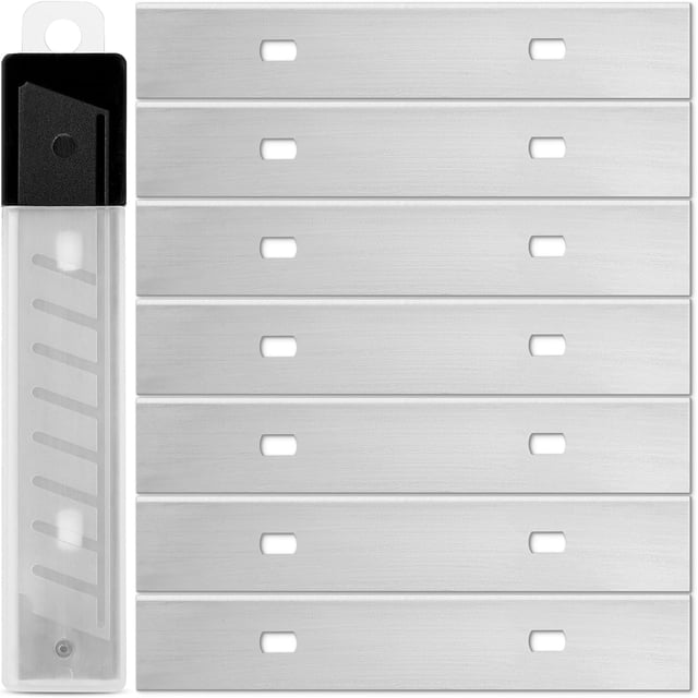 Bates- Replacement Scraper Blades, 4 Inch, 30 Pcs, Stainless Steel Razor Blades, Scraper Blades, Floor Scrapper Blade, Replacement Razor Blades, Paint Scraper Blades, 4 Inch Scraper Blades