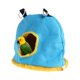 thumbnail image 1 of Cama suave , colgante, juguetes de , jaula de cueva de cuna de , hamaca de pájaros de , azul Yinane nido de pájaro de peluche, 1 of 7