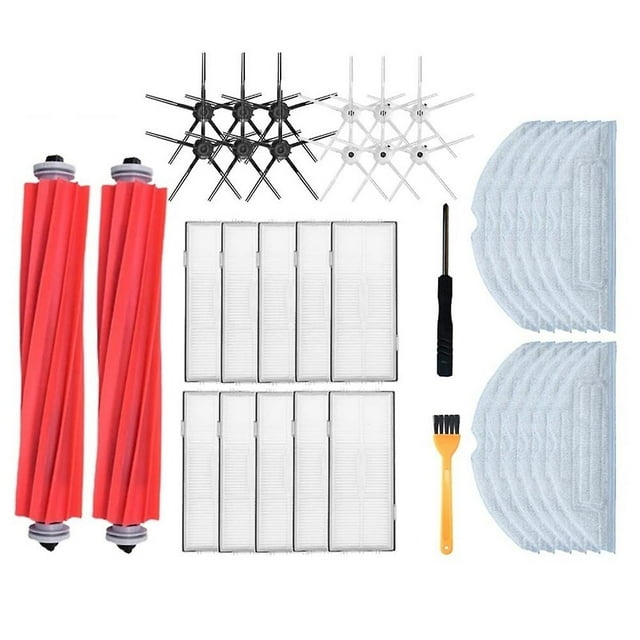 Hepa Filter Main Side Brush Mop Cloth For Xiaomi Roborock S7 T7s