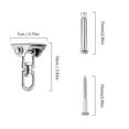 thumbnail image 2 of OUNONA Stainless Steel Swing Hook Set Heavy Duty For General Users 1 Set, 2 of 7