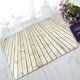 thumbnail image 1 of Felpudo de Textura de Madera ABPHQTO Alfombra de Entrada 45x75 cm, 1 of 1