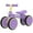 Purple, variant on Gotrax BA1 4 Wheels Ride-On Toy for Toddlers Ages 1-2, 7" Silent Wheels Baby Balance Bike, Indoor and Outdoor Use, Purple
