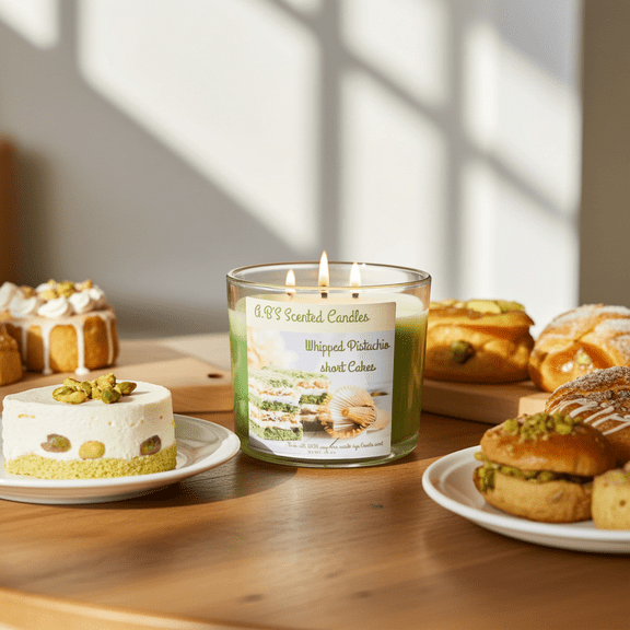 Pistachio Shortcake Scented Candle