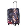 thumbnail image 2 of Cauagu Astronaut In Cosmic Garden Print Travel Luggage Cover,Travel Dust-proof Suitcase Cover Softside Suitcase Protector for 18-32inch,Not Included Suitcase, 2 of 8