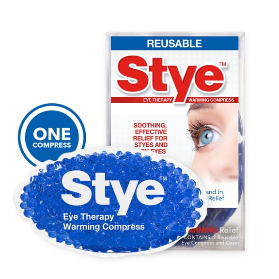 Stye Eye Therapy Reusable Warming Compress, Relief for Styes and Dry Eyes, Reusable, Daily Use As Needed, 1 Count